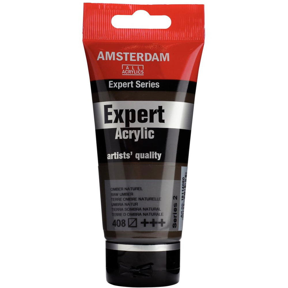 Amsterdam Expert Acrylic, 408 Raw Umber 75ml Tube