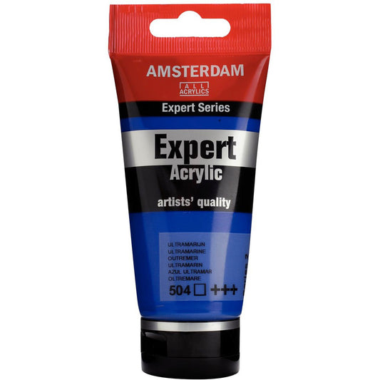 Amsterdam Expert Acrylic, 504 Ultramarine 75ml Tube