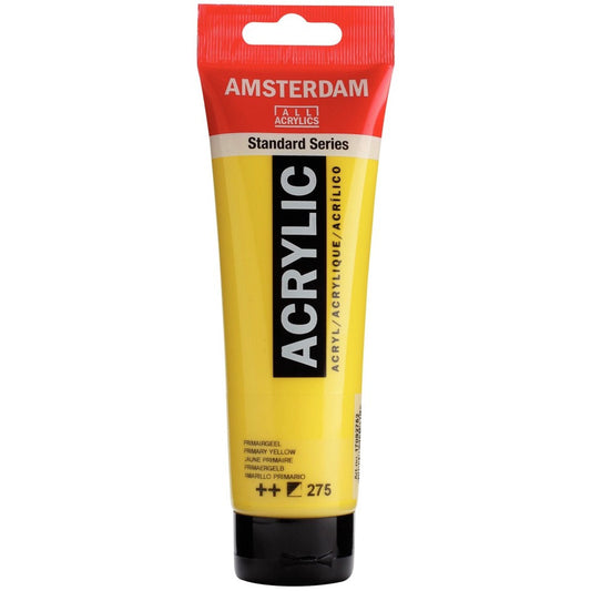 Amsterdam Standard Acrylic, 275 Primary Yellow 120ml