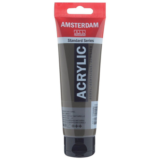 Amsterdam Standard Acrylic, 408 Raw Umber 120ml Tube