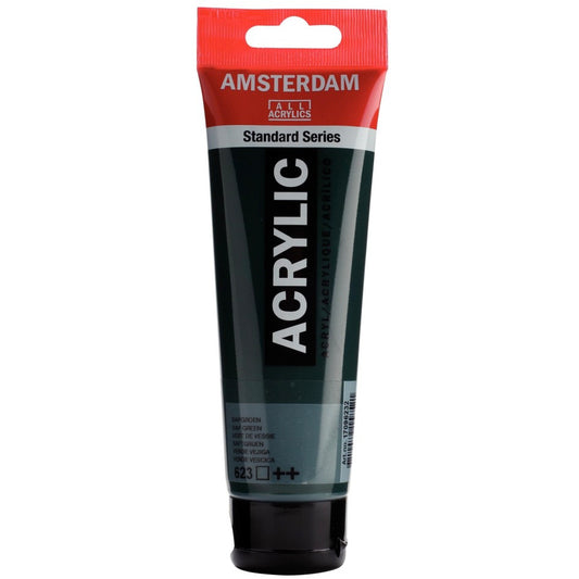 Amsterdam Standard Acrylic, 623 Sap Green 120ml Tube