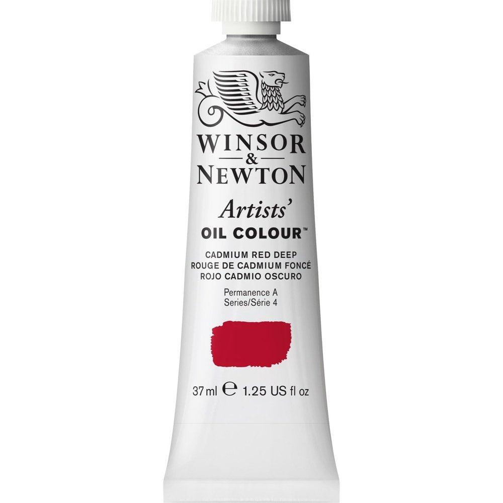 Artists’ Oil Cadmium Red Deep 37ml Tube