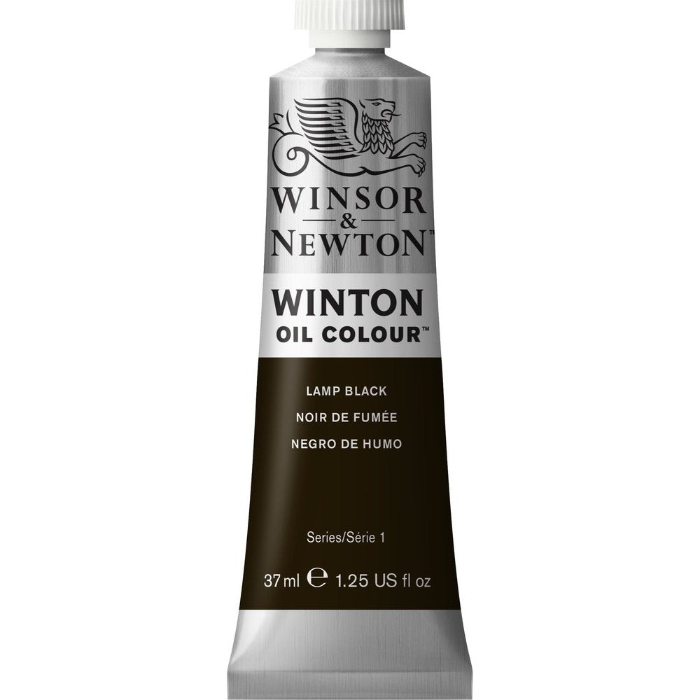 Winton Lamp Black 37ml Tube